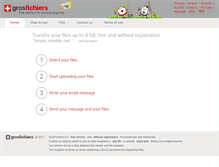 Tablet Screenshot of grosfichiers.com